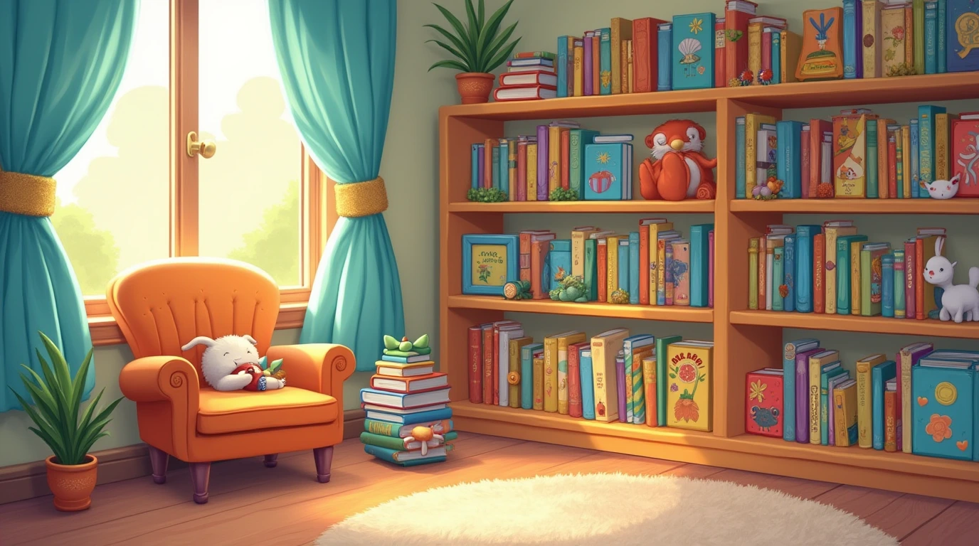 Childrens Book Shelf